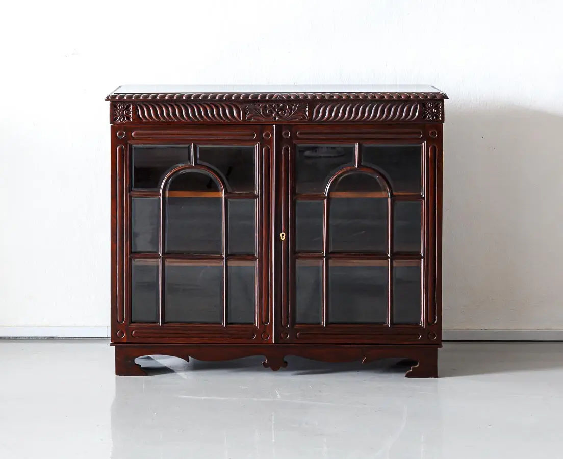 Glass front sale sideboard
