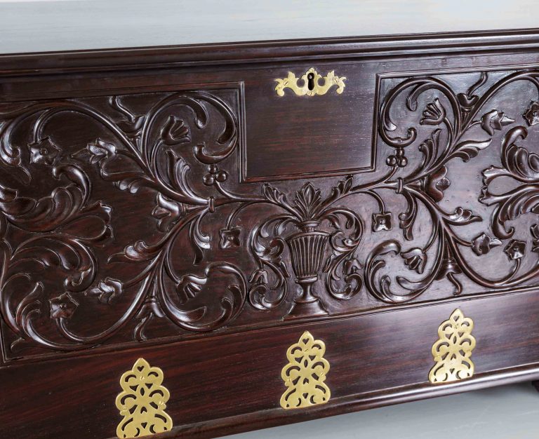 Exotic Carving on Colonial Furniture - The Past Perfect Collection