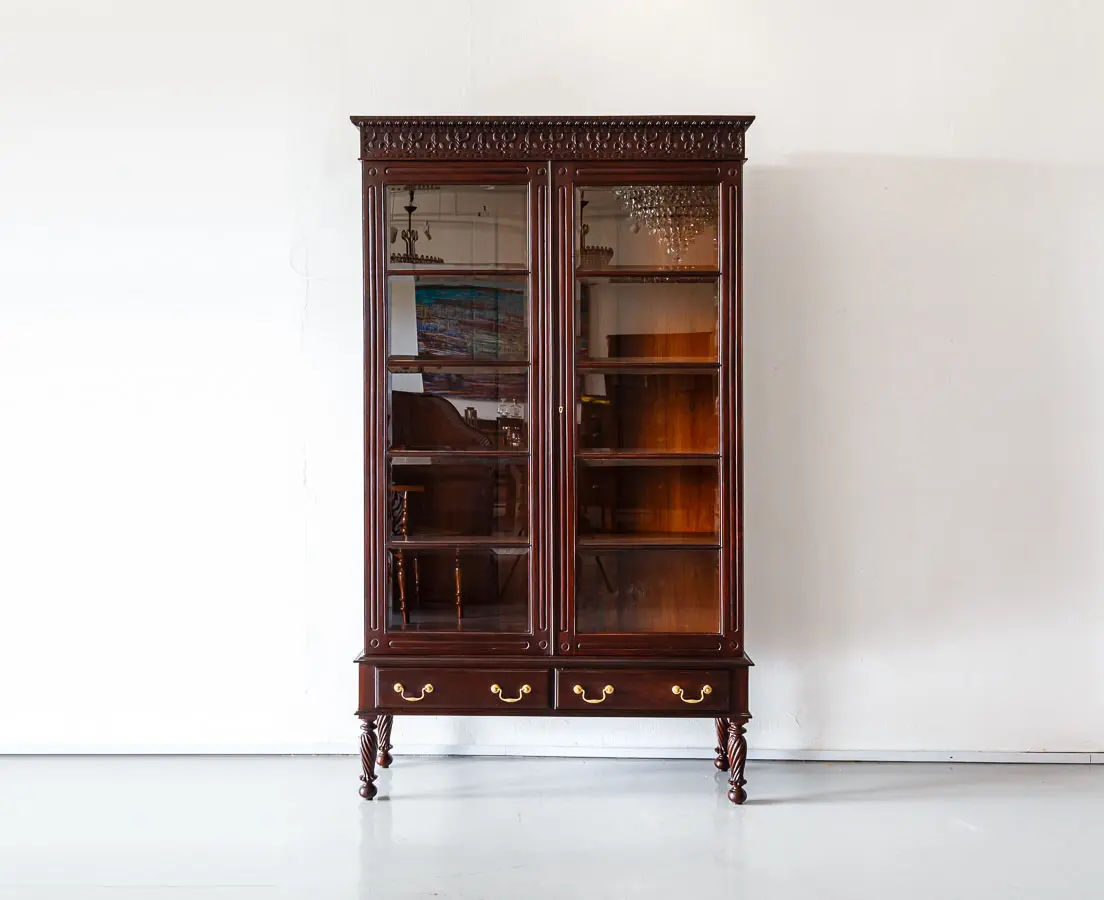 Cabinet on stand, British