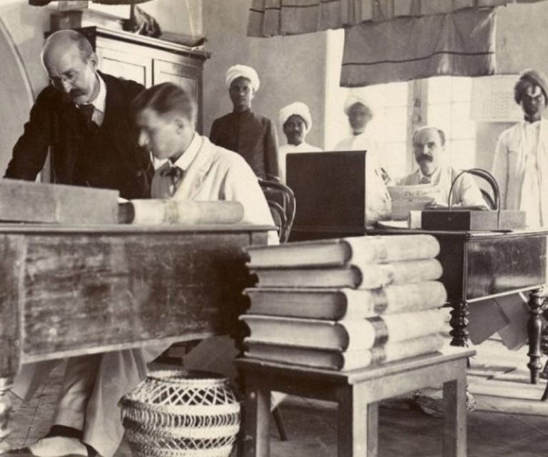 History in a Box - Antique Boxes - Interior View Madras Office - The Past Perfect Collection - Singapore