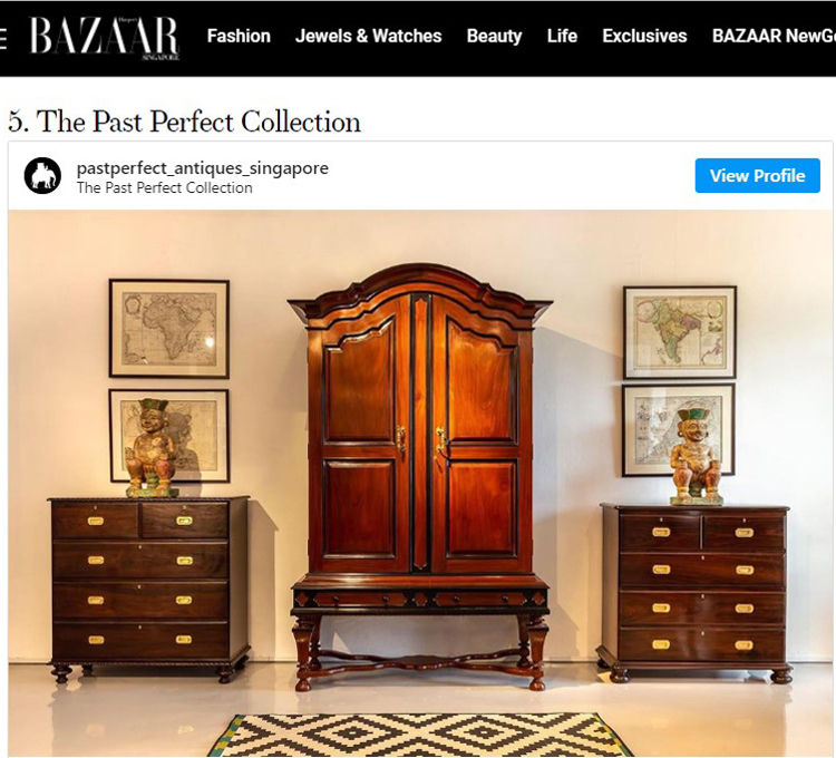 Best Places to find Unique Furniture in Singapore. Harper’s BAZAAR’s preloved furniture hotspots! 
