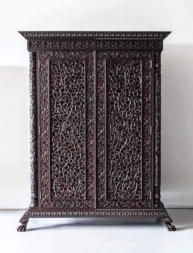 Special Antique Pieces - Make a Statement - Carved Cabinet - The Past Perfect Collection - Singapore