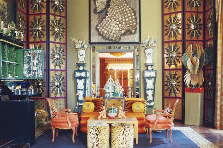 Maximalism Interior Style - Bold and Beautiful - Tony Duquette - The Past Perfect Collection - Singapore