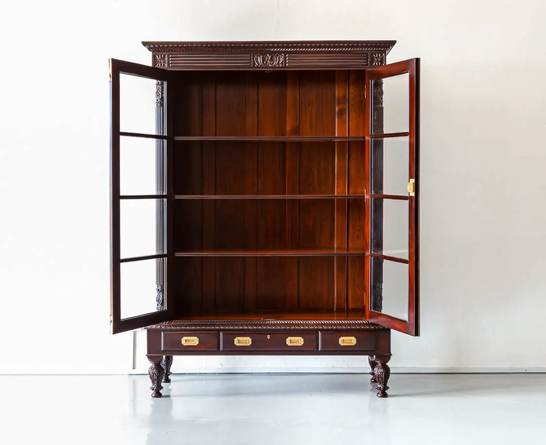 Cabinet on stand, British