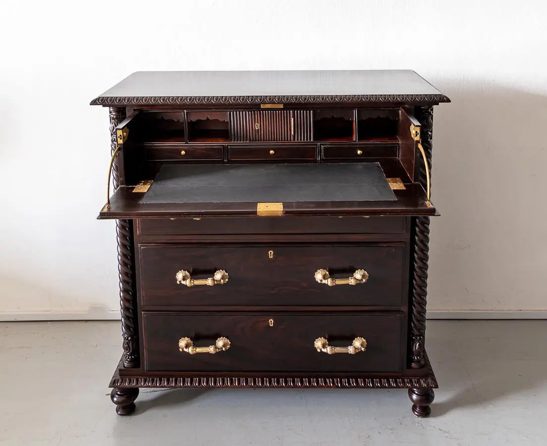 Antique Secretaire Chest of Drawers The Past Perfect Collection