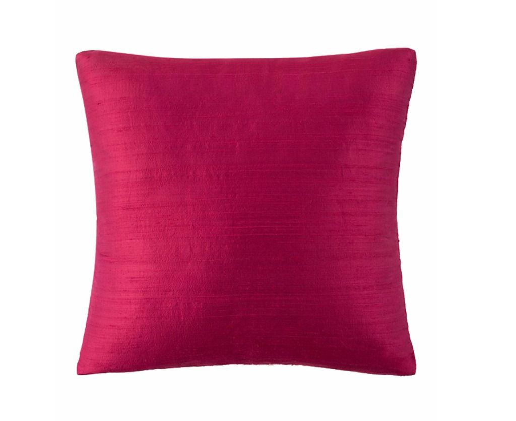 Omar Silk (Cerise) Good Earth Cushion The Past Perfect Collection