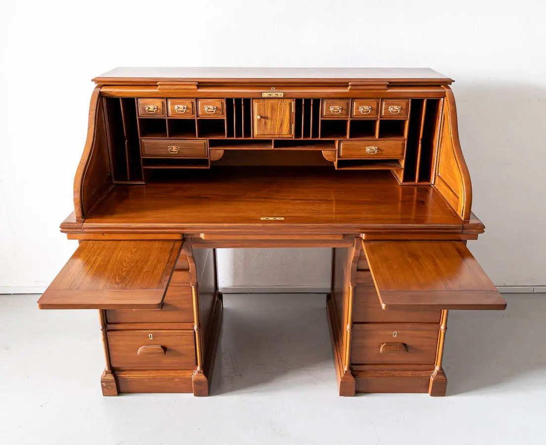 Rolltop desk, Antique, Writing & Secretary