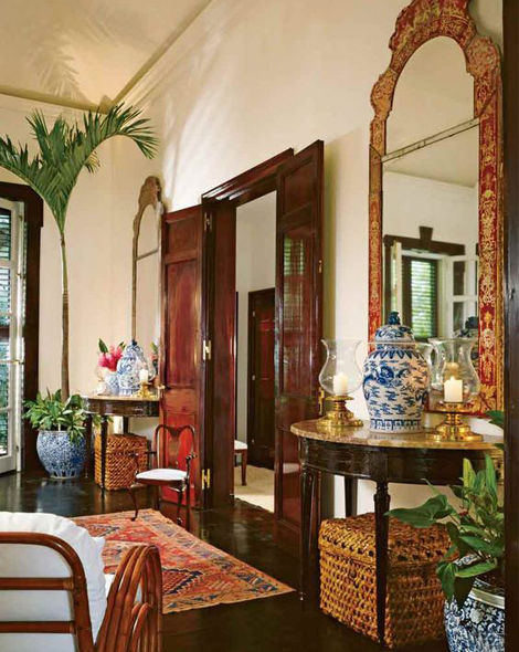 Celebrities Favour British Colonial Style - Ralph Lauren's House in Jamaica - The Past Perfect Collection Singapore