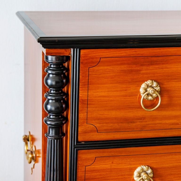 Sustainable Furniture and Reasons to Buy - British Colonial Camphor Secretaire Chest of Drawers -The Past Perfect Collection Singapore