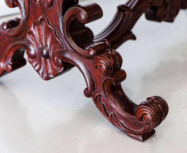 Antique Furniture Legs - Double Scroll Leg - The Past Perfect Collection Singapore