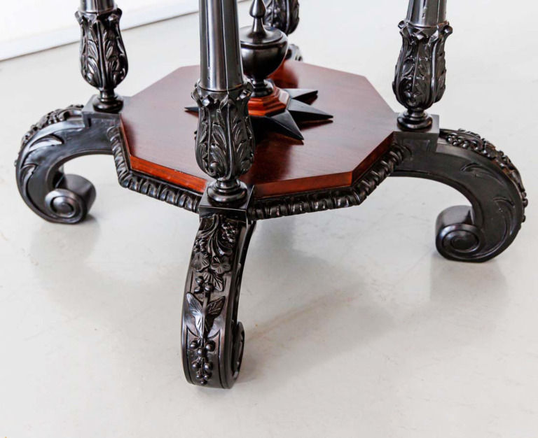 Antique Furniture Legs - Single Scroll Leg - The Past Perfect Collection Singapore