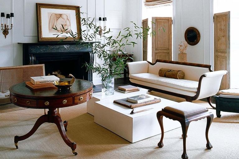 Antique Furniture in a Tranquil Interior 