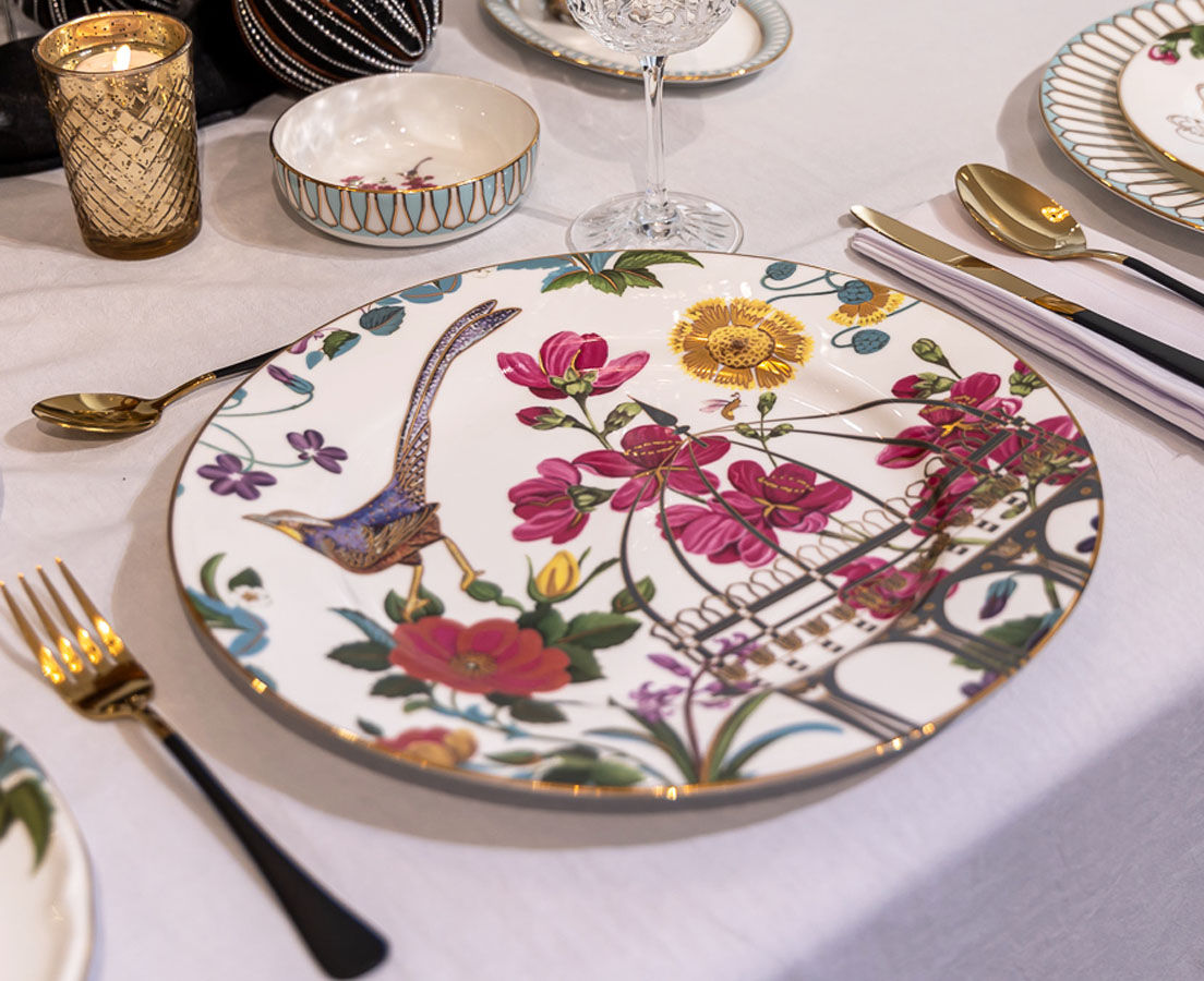 Rosabagh Dinnerware Good Earth - The Past Perfect Collection Singapore 4