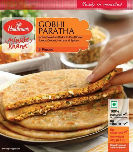 Picture of HALDIRAM GOBI PARATHA 14OZ/400G