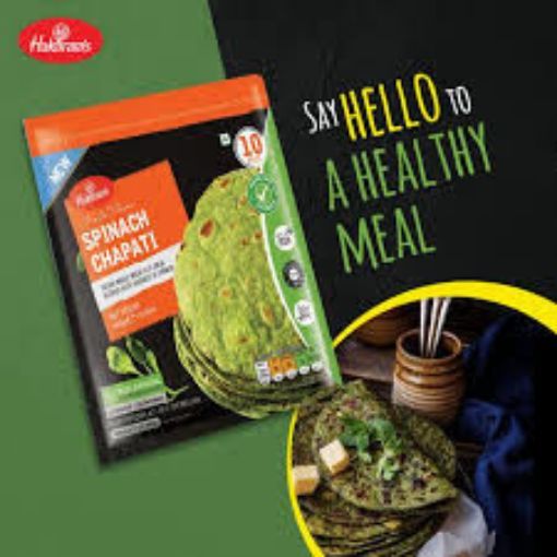 Picture of HALDIRAM SPINACH CHAPATI 10PC