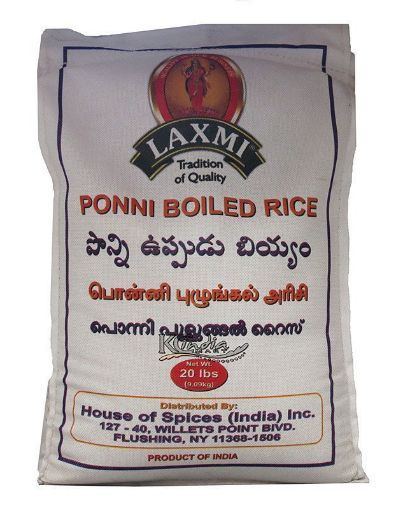 Picture of LAXMI PONNI BOILED RICE 20LB