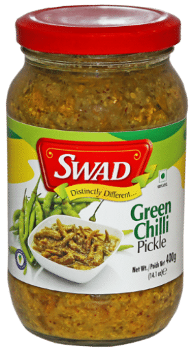 SWAD GREEN CHILLI PICKLE 15.8