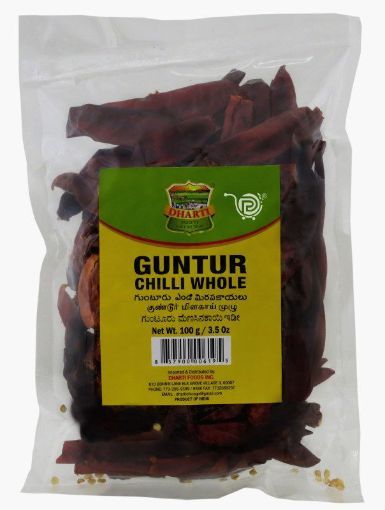 Picture of DHARTI GUNTUR CHILLI WHOLE 3.5 Oz