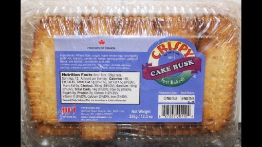 CRISPY CAKE RUSK 350G