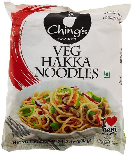 CHINGS VEG HAKKA NOODLES 600