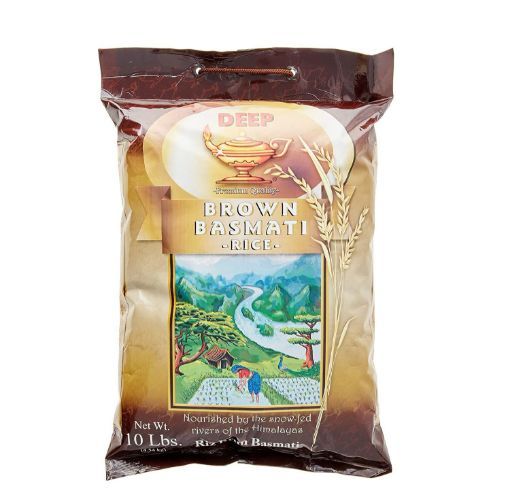 DEEP BROWN BASMATI 10LB