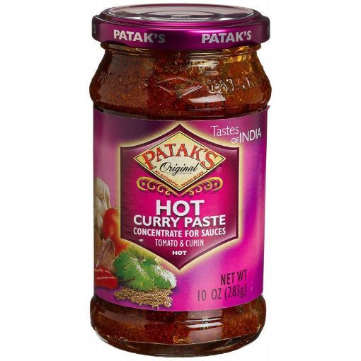 Picture of PATAKS CURRY PASTE HOT 283GM