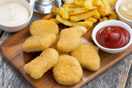 Picture of Kids happy meal (4 pieces nuggest $ fries)