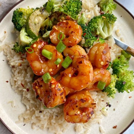 Picture of sweet & sour shrimp