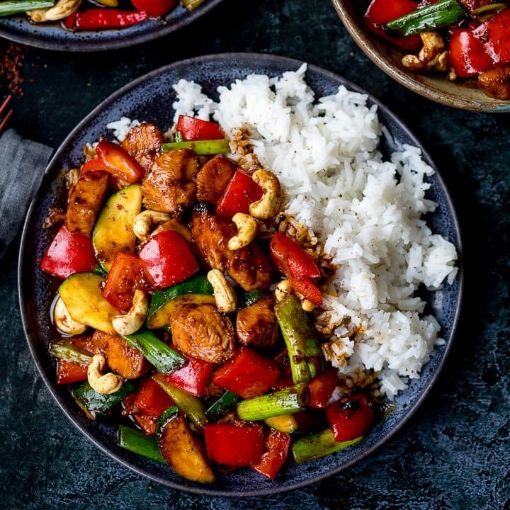 Picture of kung pao chicken 