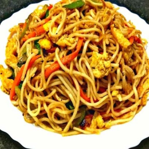 Picture of Schezwan Egg Noodles