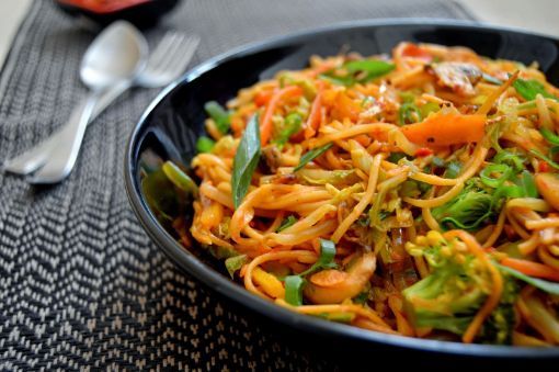 Picture of Schezwan Veg Noodles