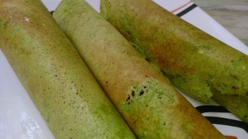 Picture of Spinach Cheese Masala Dosa 