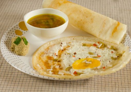 Picture of Egg Pepper Dosa