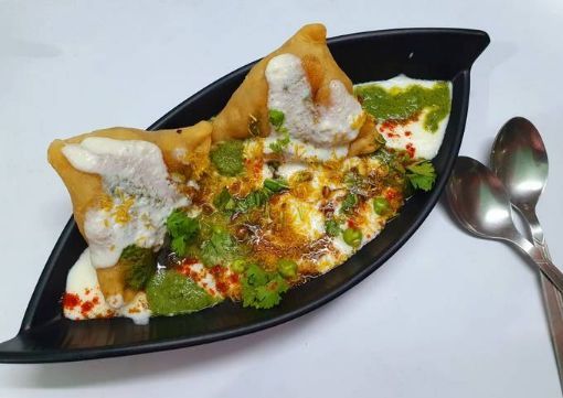 Picture of Samosa Chaat