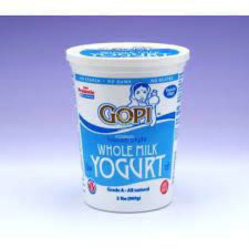 Picture of Gopi whole milk yogurt 2lbs