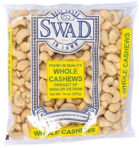 Picture of Swad Whole Cashews 14 oz