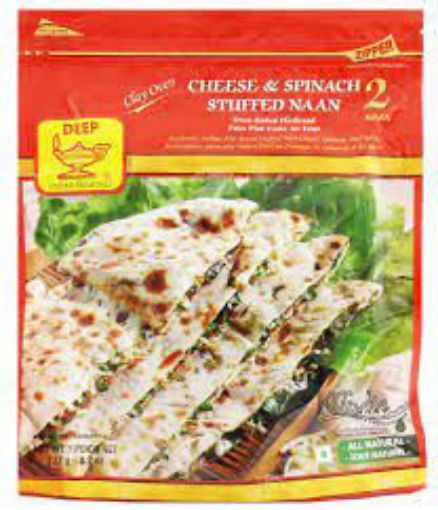 Picture of Deep Bre Chees Spinach Naan