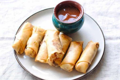 Picture of Deep Vegetable Spring Rolls 3