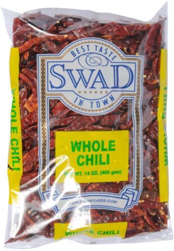 Picture of Swad Chilli Whole140Z