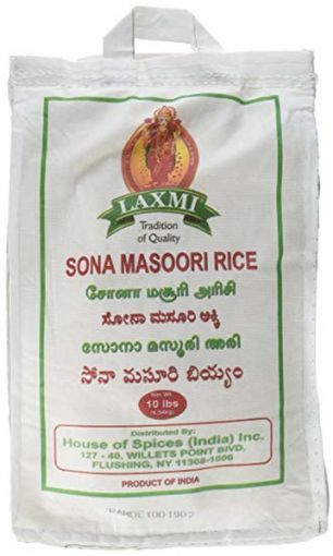 Picture of LAXMI SONA MASOORI RICE 10lb