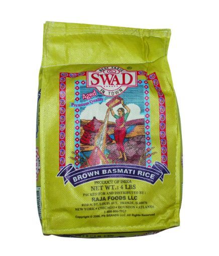 Picture of Swad Brown Basmati Rice 4 lb