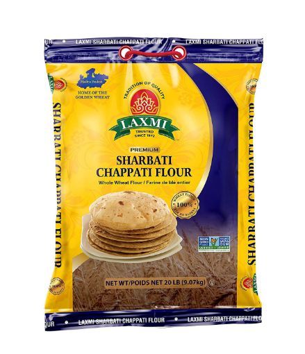 Picture of LAXMI CHAPATI FLOUR 20LB