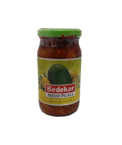 Picture of BEDEKAR MIXED PICKLE 400 GM