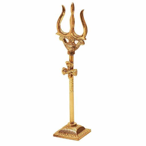 Picture of BRASS TRISHUL 8''