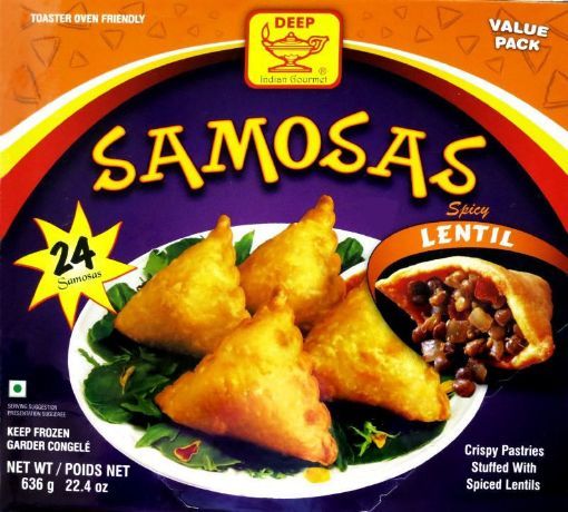 Picture of DEEP LENTIL SAMOSAS 24 P