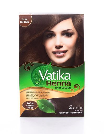 Picture of VATIKA HENNA BROWN 60G