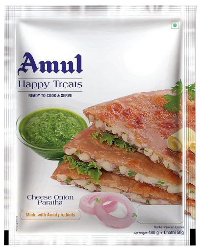 Picture of AMUL CHEESE ONION PARATHA 500G