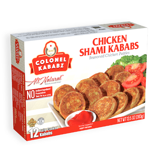 Picture of COLONEL CHICKEN SHAMI KAB 365G