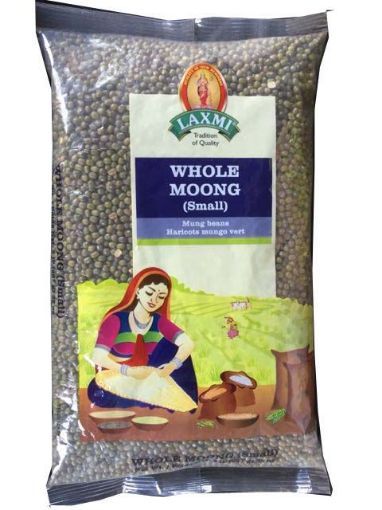 Picture of LAXMI WHOLE MOONG SMALL 2LB