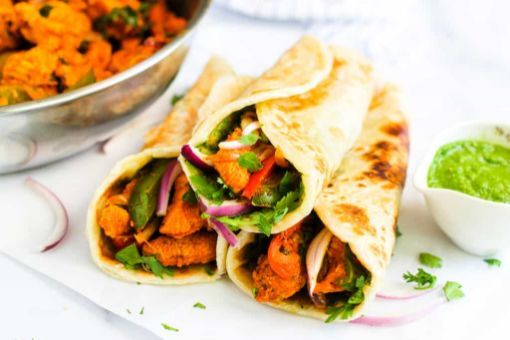 Picture of Chicken Kathi Roll